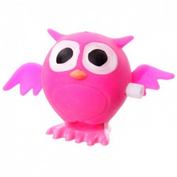 Hibou Sauteur à Mécanisme Rose