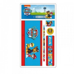 Set Papeterie 4 pièces + Trousse "Pat Patrouille"