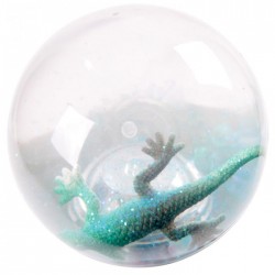 Balle Rebondissante Lumineuse Lézard (Bleu)