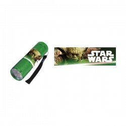 Lampe Torche de Poche à Leds Star Wars (Vert)