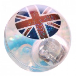 Balle Rebondissante Lumineuse Drapeau Anglais (Bleu)