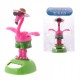 Figurine Solaire Flamant Rose Lunettes de Soleil