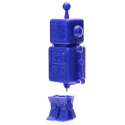 Stylo Forme Robot Bleu