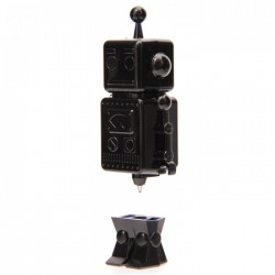 Stylo Forme Robot Noir