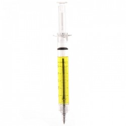 Stylo Seringue Jaune