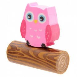 Gomme Hibou (Rose)