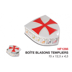 Boîte Blasons Templiers