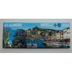 Magnet Panoramique Calanques/Marseille/Cassis