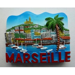 Magnet Résine Marseille 12