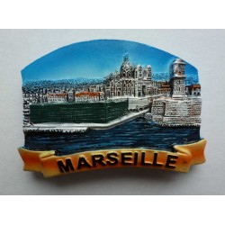Magnet Résine Marseille 16