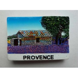 Magnet Résine Provence Lavande