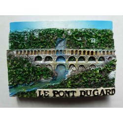 Magnet Résine Pont du Gard 01