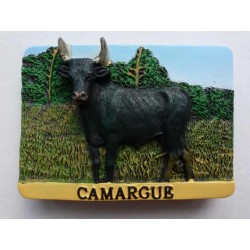 Magnet Résine Taureau Camargue 30