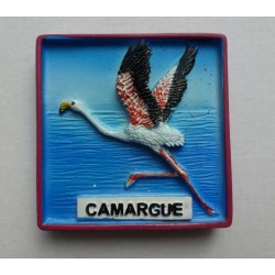 Magnet Résine Flamant Rose Camargue 11
