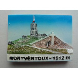 Magnet Résine Mont Ventoux Sommet