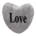 Magnet Coeur en Pierre AMOUR - LOVE