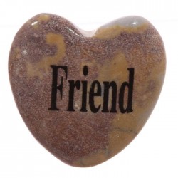 Magnet Coeur en Pierre AMI - FRIEND