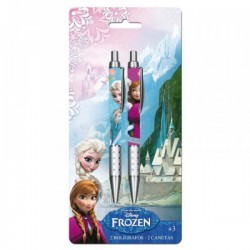 Set 2 Crayons métal "La Reine des Neiges"