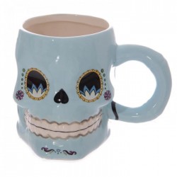 Mug Jour des Morts Mexicains Bleu