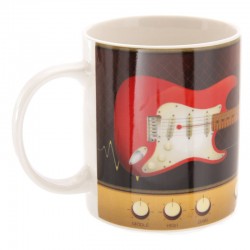 Mug Guitare Rouge