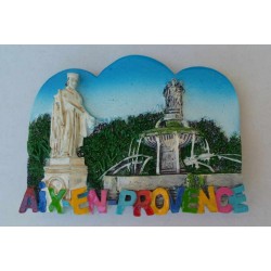 Magnet Résine Aix-en-Pce Rotonde / Roi René