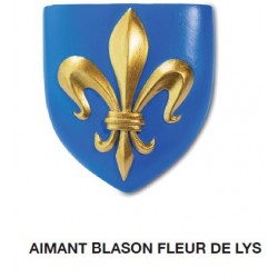 Magnet Aimant Blason Fleur de Lys