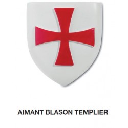 Magnet Aimant Blason Templier