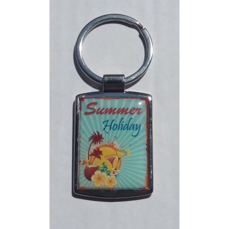 Porte-Clés Métal Summer Holiday