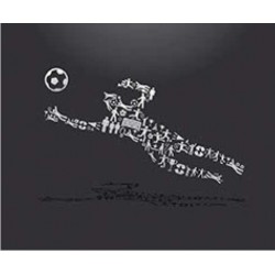 Tapis de Souris Football Moderne