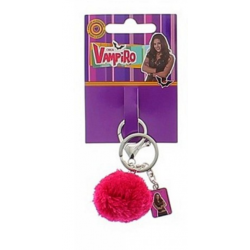 Porte-Clés + Pompom Rose Chica Vampiro 1