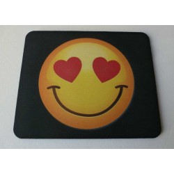 Tapis de Souris Smiley Coeurs