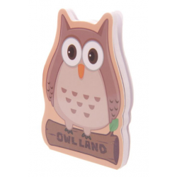Mémo Hibou Marron