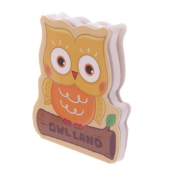 Mémo Hibou Jaune