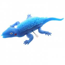 Lézard mou à mécanisme Bleu