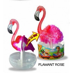 Eclosion Flamant Rose - Zoo Papier Magique