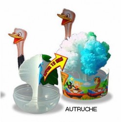 Eclosion Autruche - Zoo Papier Magique