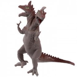 Jouet Dinosaure à 2 têtes (gris marron)