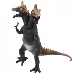 Jouet Dinosaure à 2 têtes (gris marron)