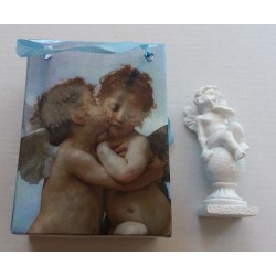 Mini Figurine Ange avec petit sac cadeau