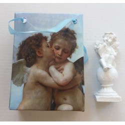 Mini Figurine Ange avec petit sac cadeau