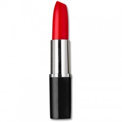 Stylo Tube de Rouge à Lèvres Rouge/Noir