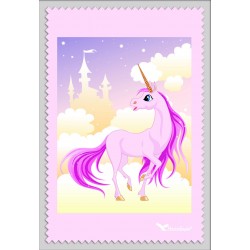 Licorne Rose Château
