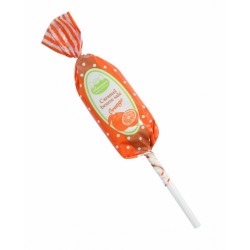 Sucette Caramel Beurre Salé Orange