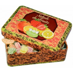 Bonbons Salade de Fruits Boîte Fer