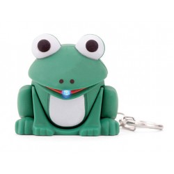 Porte-Clés Lumineux et Sonore Grenouille