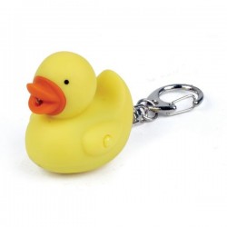 Porte-Clés Lumineux et Sonore Canard