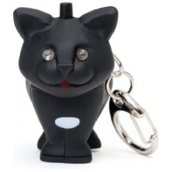 Porte-Clés Lumineux et Sonore Chat