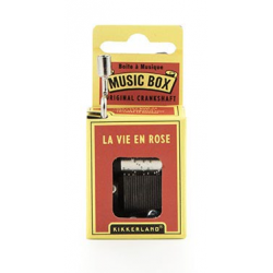Boîte à Musique "La Vie en Rose"