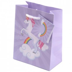 Sac Cadeau Licorne   11 x 6 x 14 cm