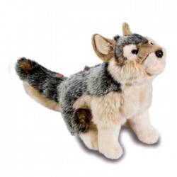 Peluche Loup Hurlant Sonore 26 cm
